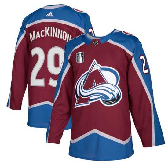 Avalanche 29 Nathan MacKinnon Burgundy 2022 Stanley Cup Final Patch Reverse Retro Adidas Jersey,We sell and wholesale Avalanche 29 Nathan MacKinnon Burgundy 2022 Stanley Cup Final Patch Reverse Retro Adidas Jersey on line form chian!